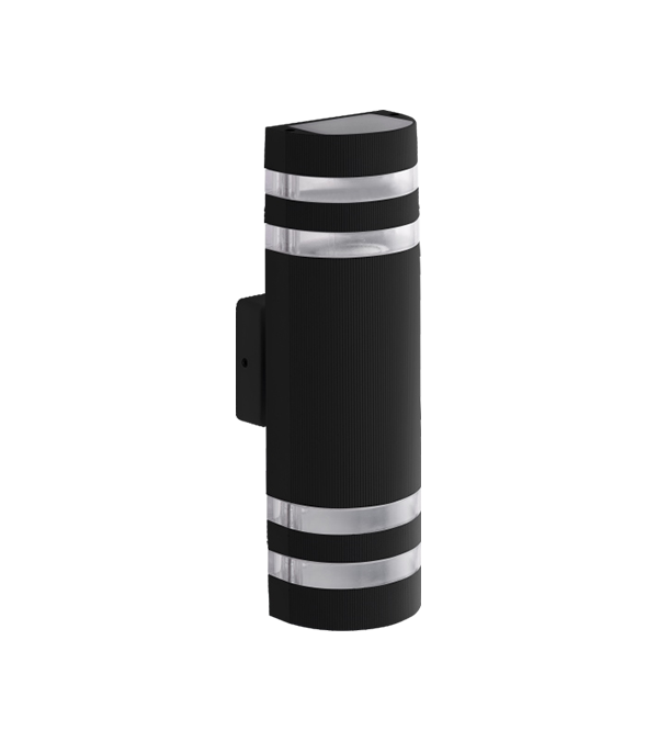 Lámpara de pared semicircular a rayas de doble cabezal HR60176 Lámpara de pared semicircular a rayas de doble cabezal HR60176