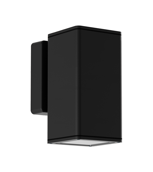 Lámpara de pared cuadrada de un solo cabezal HR60335 Lámpara de pared cuadrada de un solo cabezal HR60335