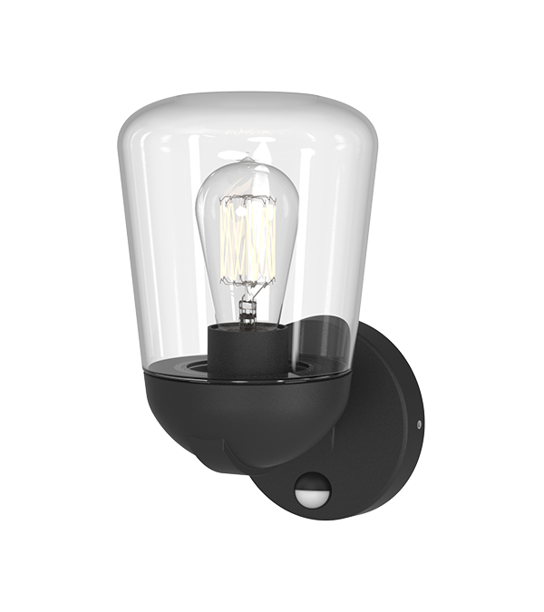Lámpara de pared de inducción con cubierta de vidrio plana HR60112S Lámpara de pared de inducción con cubierta de vidrio plana HR60112S
