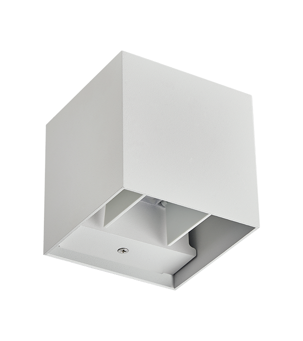 Lámpara de pared con atenuación bidireccional cuadrada 100 HR60432-G9 Lámpara de pared con atenuación bidireccional cuadrada 100 HR60432-G9