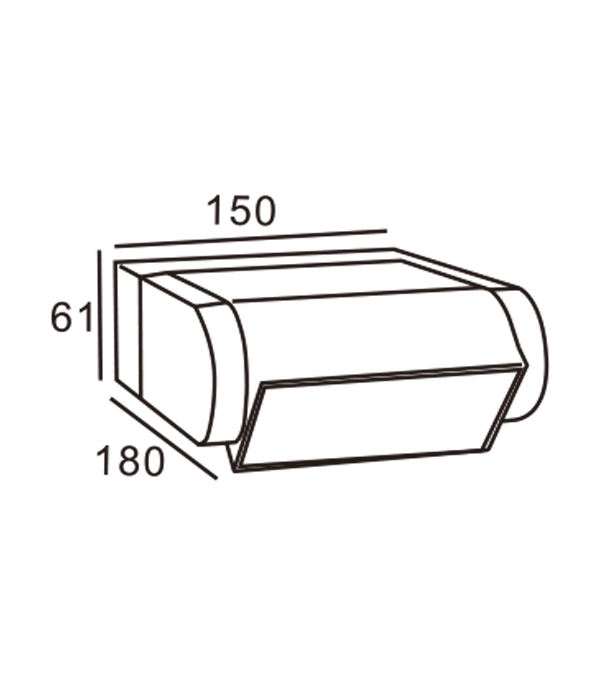 Lámpara de pared con rotación de 150° y 350° HR60441 Lámpara de pared con rotación de 150° y 350° HR60441