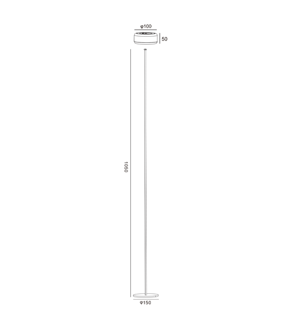 Luz recargable de cuerpo negro alto 1100 HR95003-1100 Luz recargable de cuerpo negro alto 1100 HR95003-1100