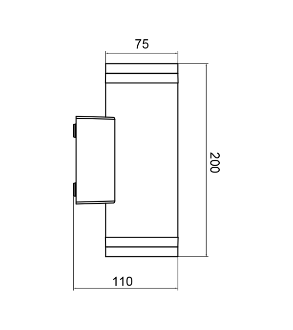 Aplique de pared azul 75LED HR60278-ZGB Aplique de pared azul 75LED HR60278-ZGB